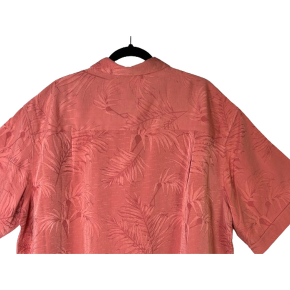 Cubavera Mens Size 2X Hawaiian Button Front Casual Shirt Short Sleeve Polyester - Picture 5 of 8